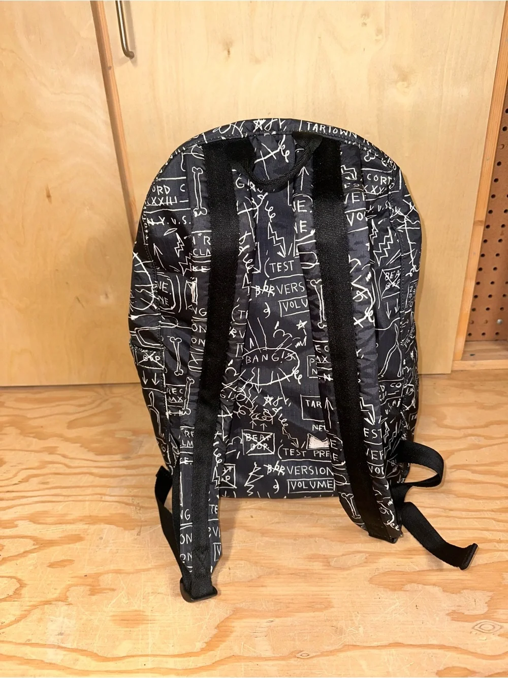 Le Sportsac X Jean-Michel Basquiat Limited Edition Graphic Print Backpack